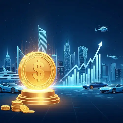 Financial Success Visualization: Million-Dollar Wealth & Prosperity Aura