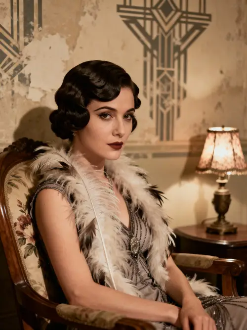 1920s Vintage Portrait Artistry