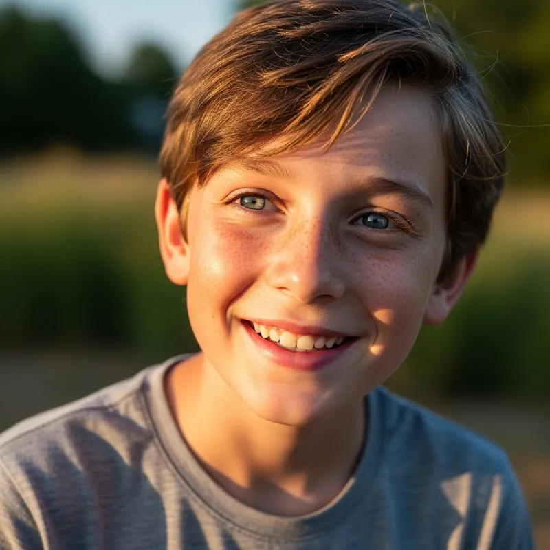 Realistic Young Boy - Chico, Realista