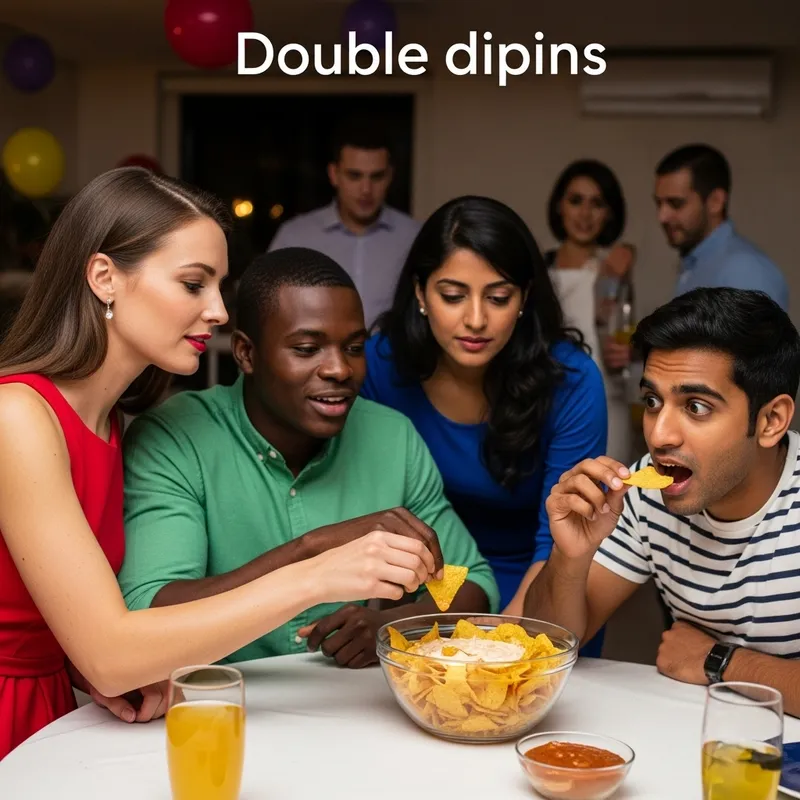 The Double-Dipping Dilemma: Etiquette, Tips, and Consequences The Double-Dipping Dilemma: Etiquette, Tips, and Consequences