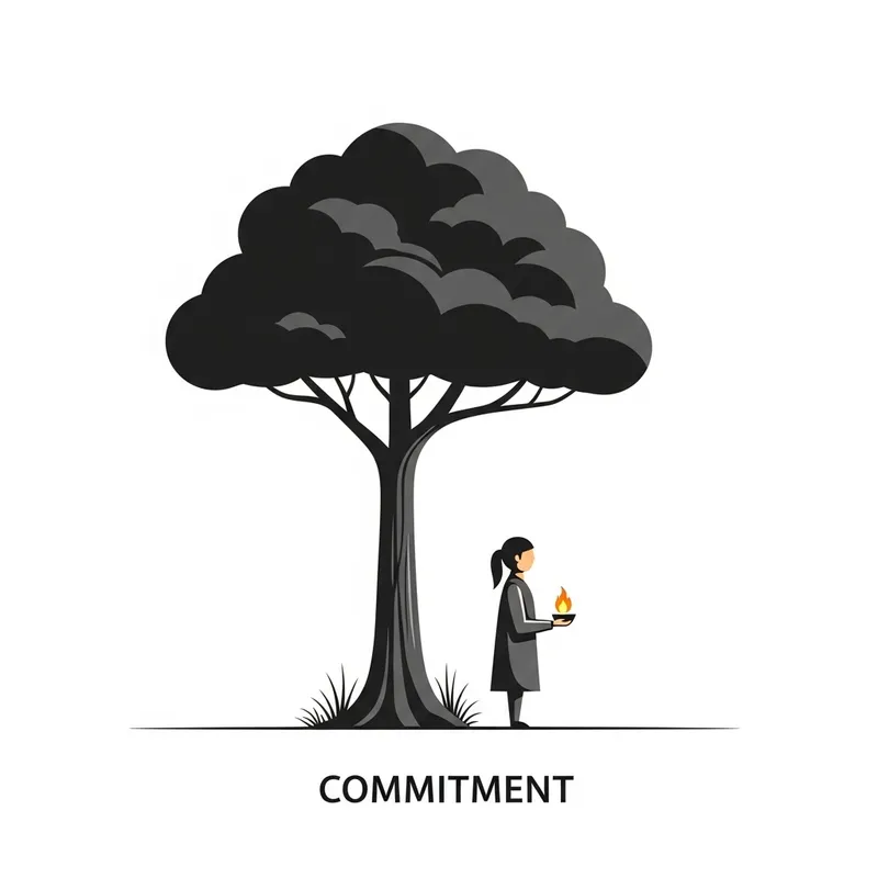 Commitment Through Minimalist Art Commitment Through Minimalist Art