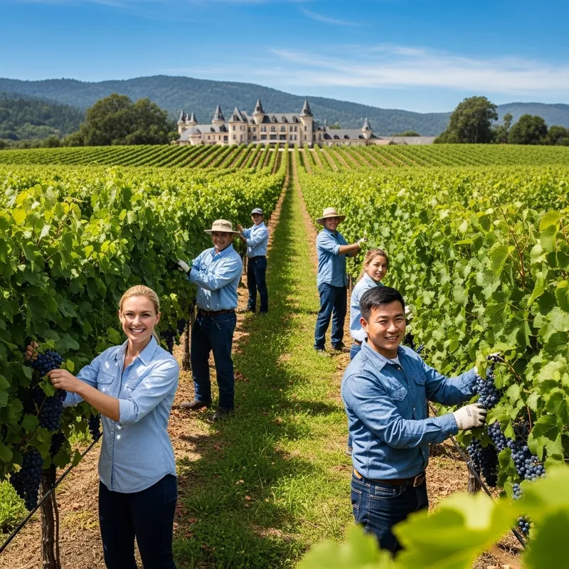 Bountiful Winery Fortunes with Diverse Workers