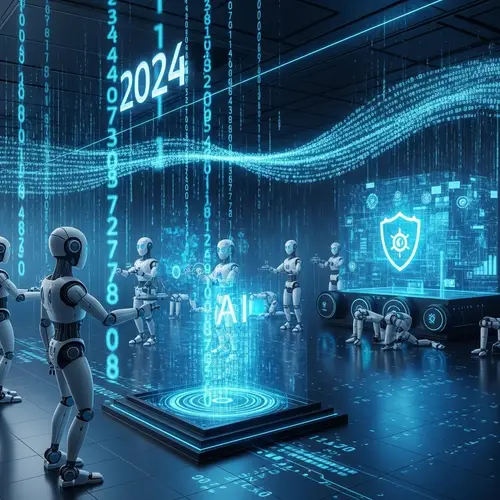 Futuristic Technological Trends 2024: AI, Cybersecurity, Data Analytics