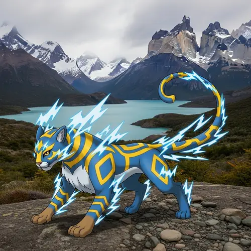Electric Mythical Creature Inspired by Argentina | Patagonia Habitat