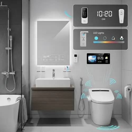 Smart Bathroom with IoT Connectivity Features