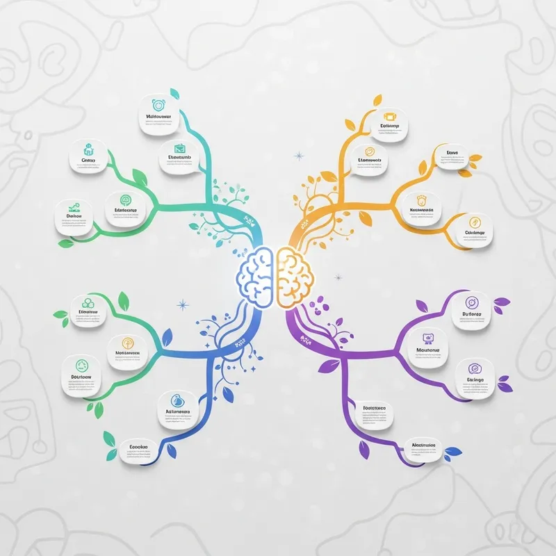 Beautiful Mind Map Design | Creative Mind Mapping Ideas