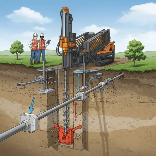 Horizontal Directional Drilling: Installation of Pipes & Cables