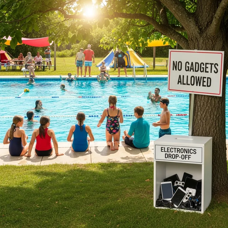 Summer Swim Camp - Tech-Free Oasis