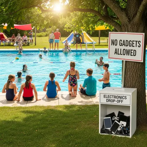 Summer Swimming Camp - 3C Products Free Zone