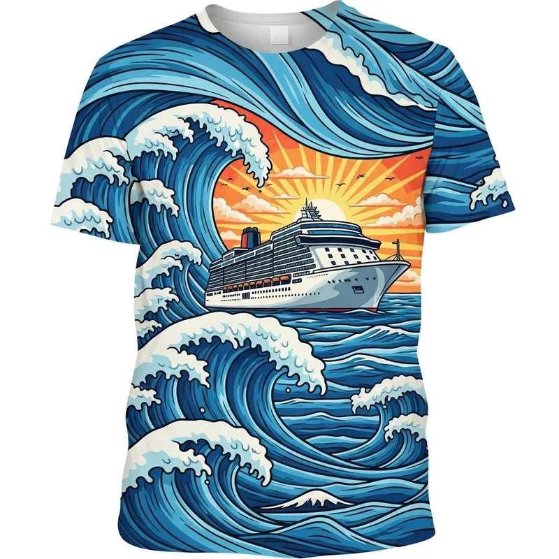 Memorable Cruise Adventure T-shirt Design Artwork