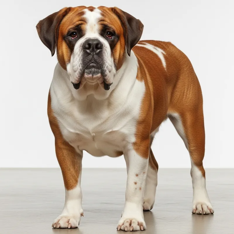 Bulldog-Saint Bernard Mix: Unique & Muscular