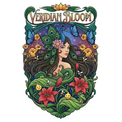 Innovative Brand Narrative with Art Nouveau Influence