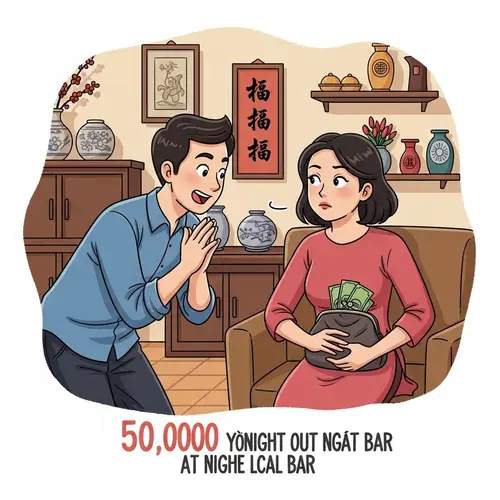 Vietnamese Couple's Humorous Night Out Quest