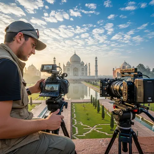 Filming the Grandeur of the Taj Mahal in High Definition