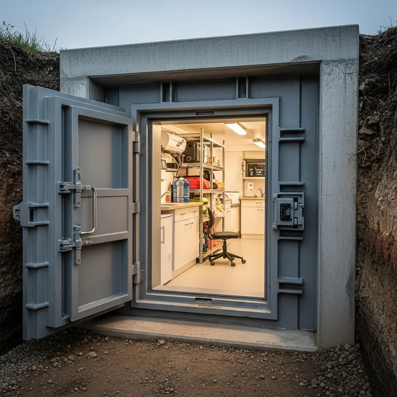Advanced Underground Bunker - Enhancing Safety & Security