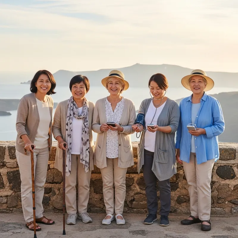 Retirement Travel for 5 Ladies aged 60: Embracing Exotic Destinations