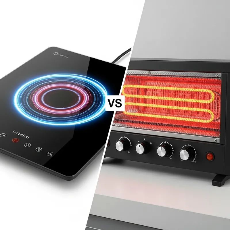 Comparing Induction Heater vs Electric Heater