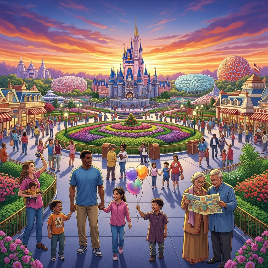 Walt Disney World Travel Guide: Explore the Magic | AI Art