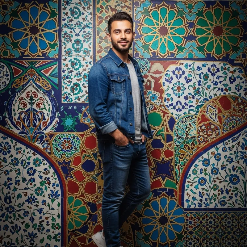 Turkish Man in Traditional Setting