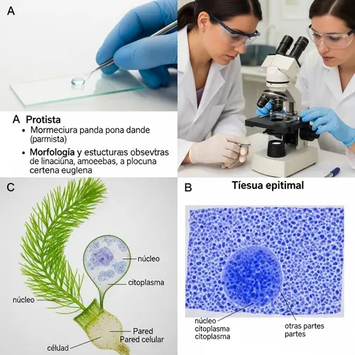 Microscopic Study of Protista, Plant, and Animal Samples