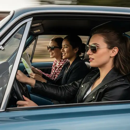 Girls Driving Sports Car | High Speed Adventure