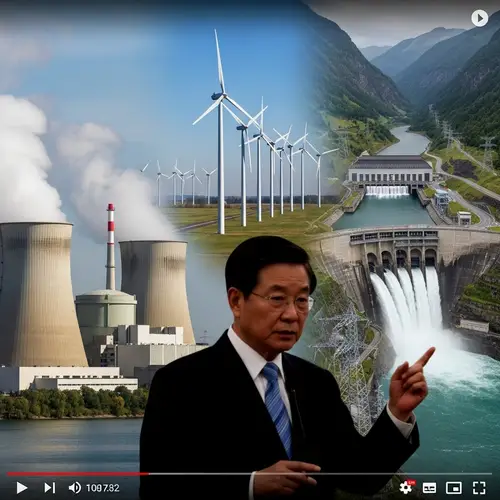 Contrast of Energy Sources - Nuclear, Wind, Hydroelectric