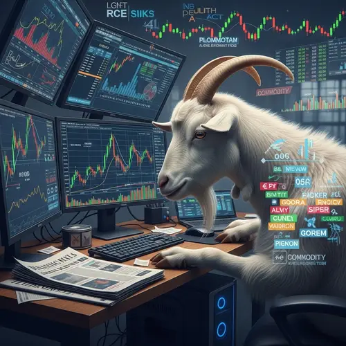 Goat Analyzing Financial Market Trends