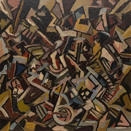 Gamophobia in Art: Abstract Symbolic Masterpiece