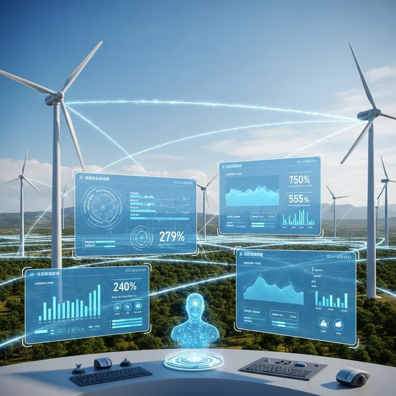 AI-Driven Smart Grid for Wind Energy