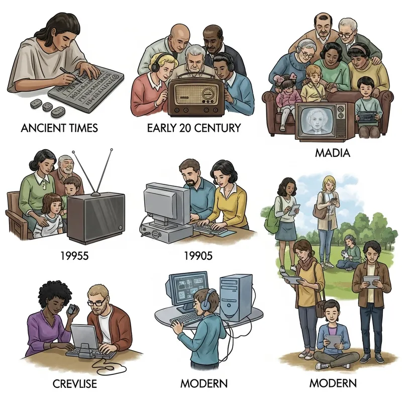 Evolution of Media: From Ancient Times to Modern Technology