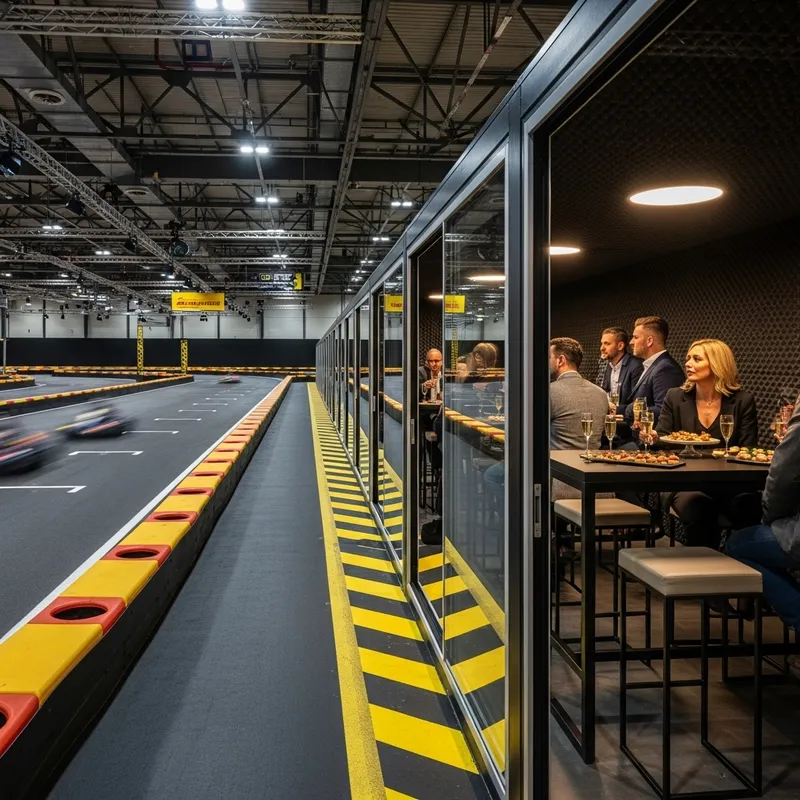 Exciting Indoor Karting Experience at Conference Center