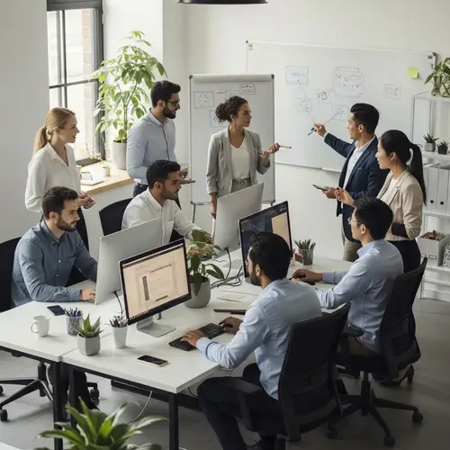 AushaTeam: Innovative Collaboration in Modern Offices