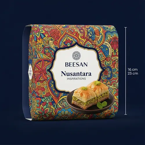 Premium Baklava Packaging Design Inspired by Indonesia | BEESAN