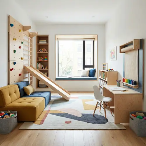 Modern Playroom Interior Design Ideas