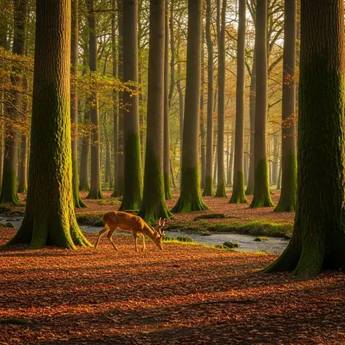 Discovering Yousufness: A Serene Forest Scene