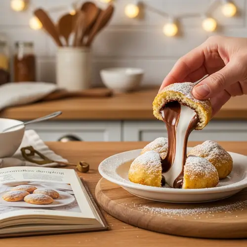 Chocomallow Dumplings Recipe: Chocolate and Marshmallow Delight