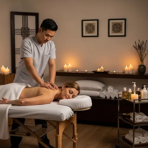 Tranquil Massage Therapy Session | Serene & Peaceful Environment