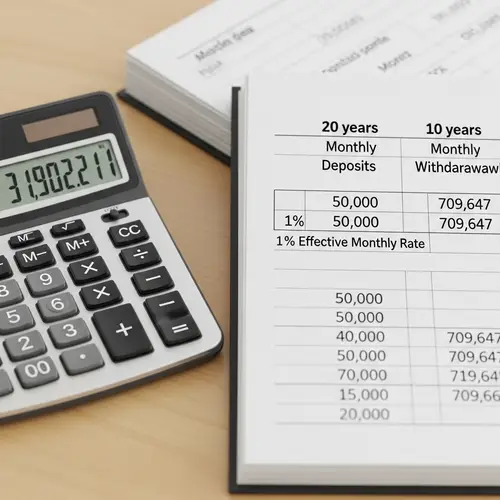 Retirement Fund Planning Calculator - Financial Management Strategy
