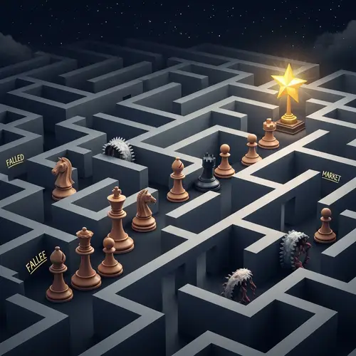 Succeeding Strategies in a Complex Market Maze