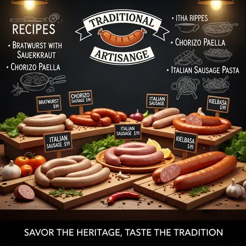 Handcrafted Sausages - Quality & Tradition
