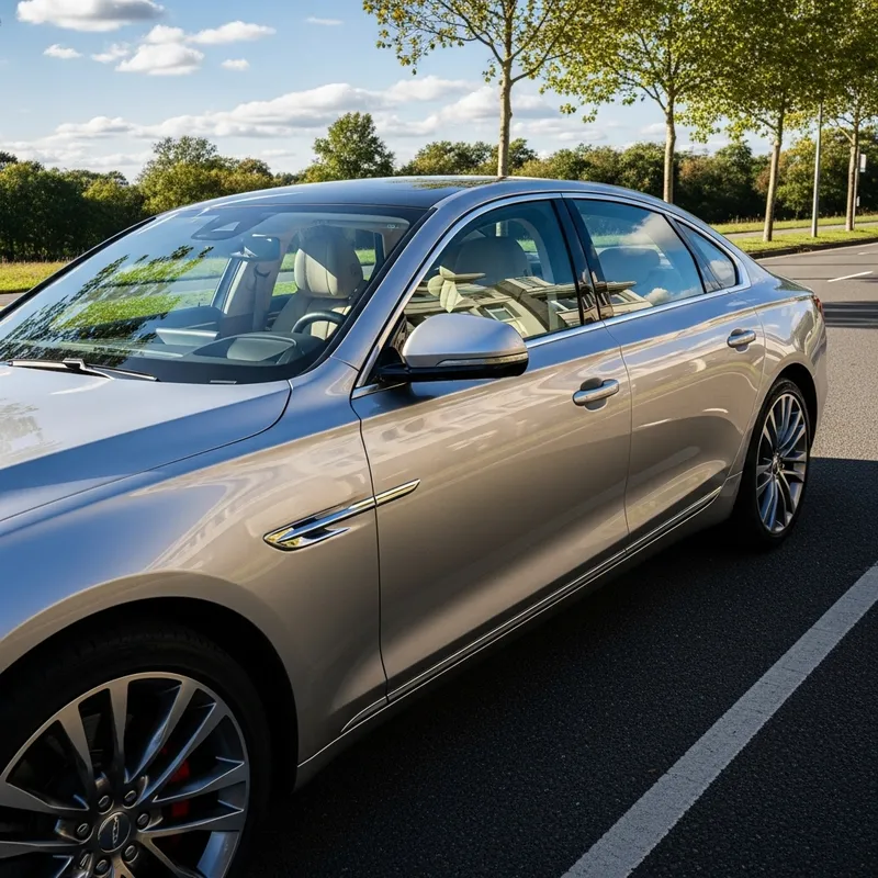 Sleek Car Design: Luxury Interior and Modern Features