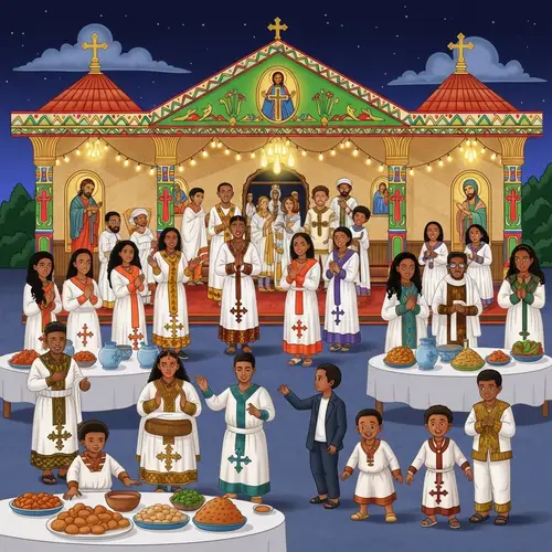 Ethiopian Orthodox Tewahido Christmas Celebration