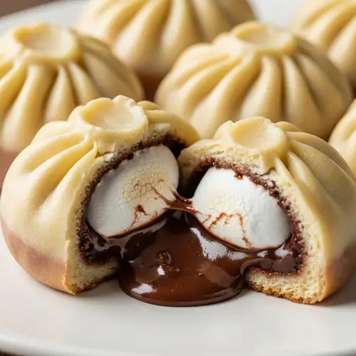 Chocolate Marshmallow Dumpling | Delicious Dessert Delight