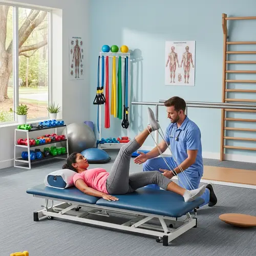 Professional Physiotherapy Session for Muscle Strength and Mobility