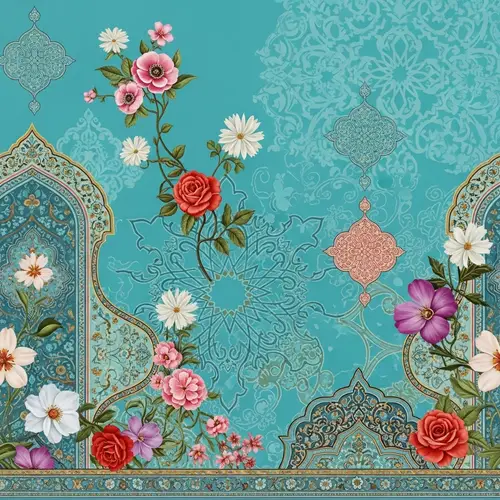 Floral Beauty and Islamic Art | Symphonies of Color and Culture