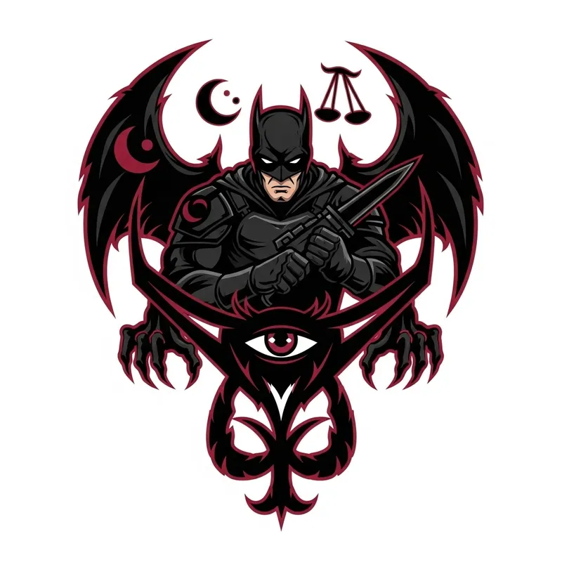 Ultimate Power: Batman Soldier Symbol of Strength and Justice