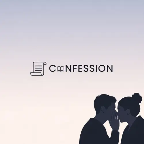 Confession Page Profile Picture | Empathetic Silhouette Design