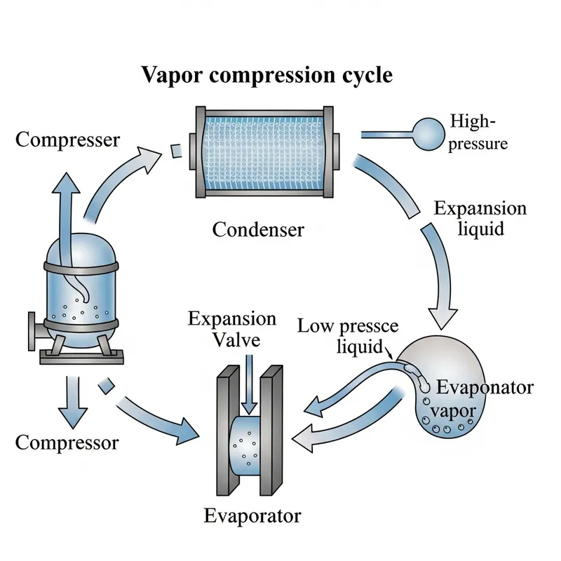 Understanding Vapor Compression Cycle in Refrigeration Systems Understanding Vapor Compression Cycle in Refrigeration Systems