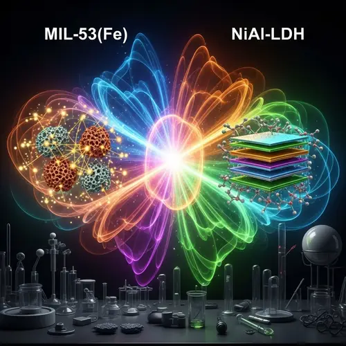 Dynamic Chemistry: mil-53(fe) & NiAl-LDH Properties Captured