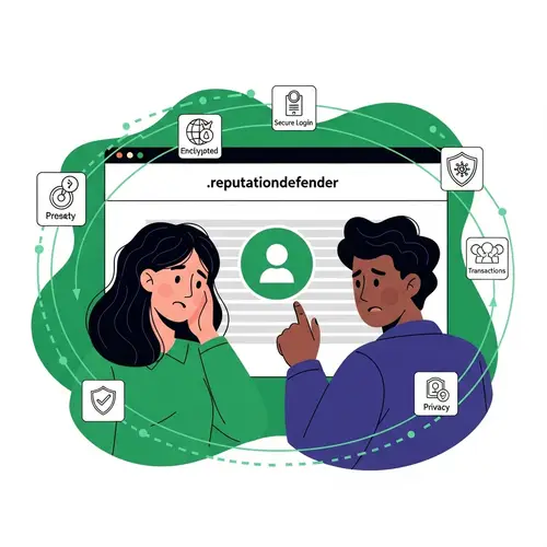 Online Safety with .reputationdefender Domain | Secure Login, Encrypted Transactions